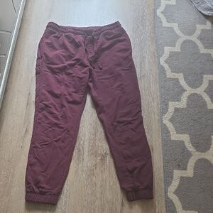 No Boundaries Maroon Sweatpants
